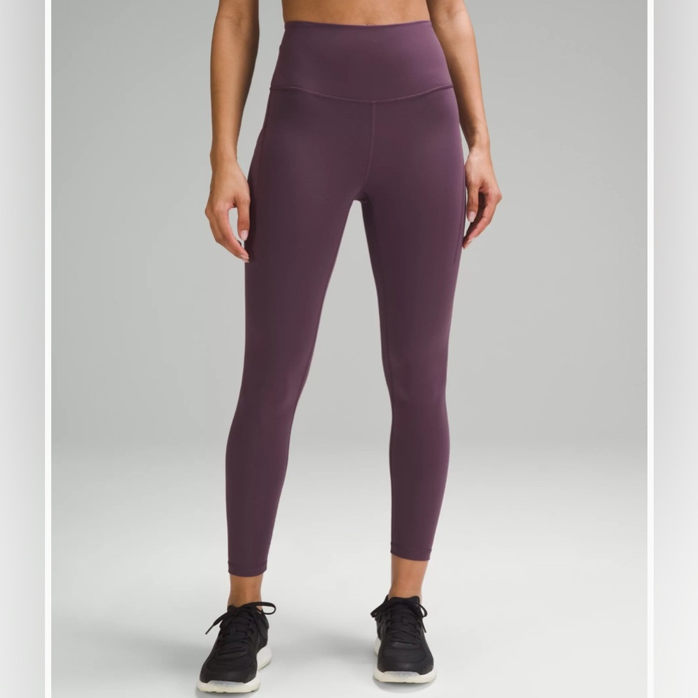 Lululemon align Women's Athletic leggings  - Plum Purple size 6